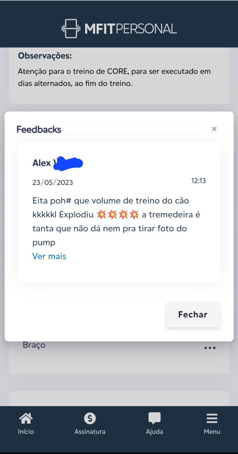 Como fazer uma anamnese ou avaliação física no app da MFIT? : MFIT Personal